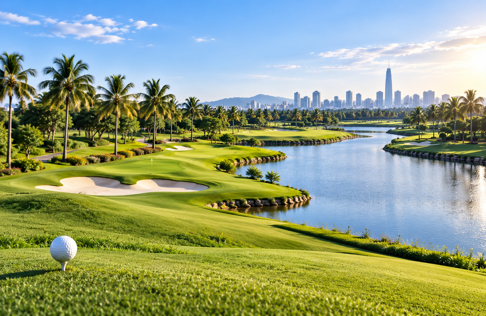 Golf course booking service in Southern Vietnam